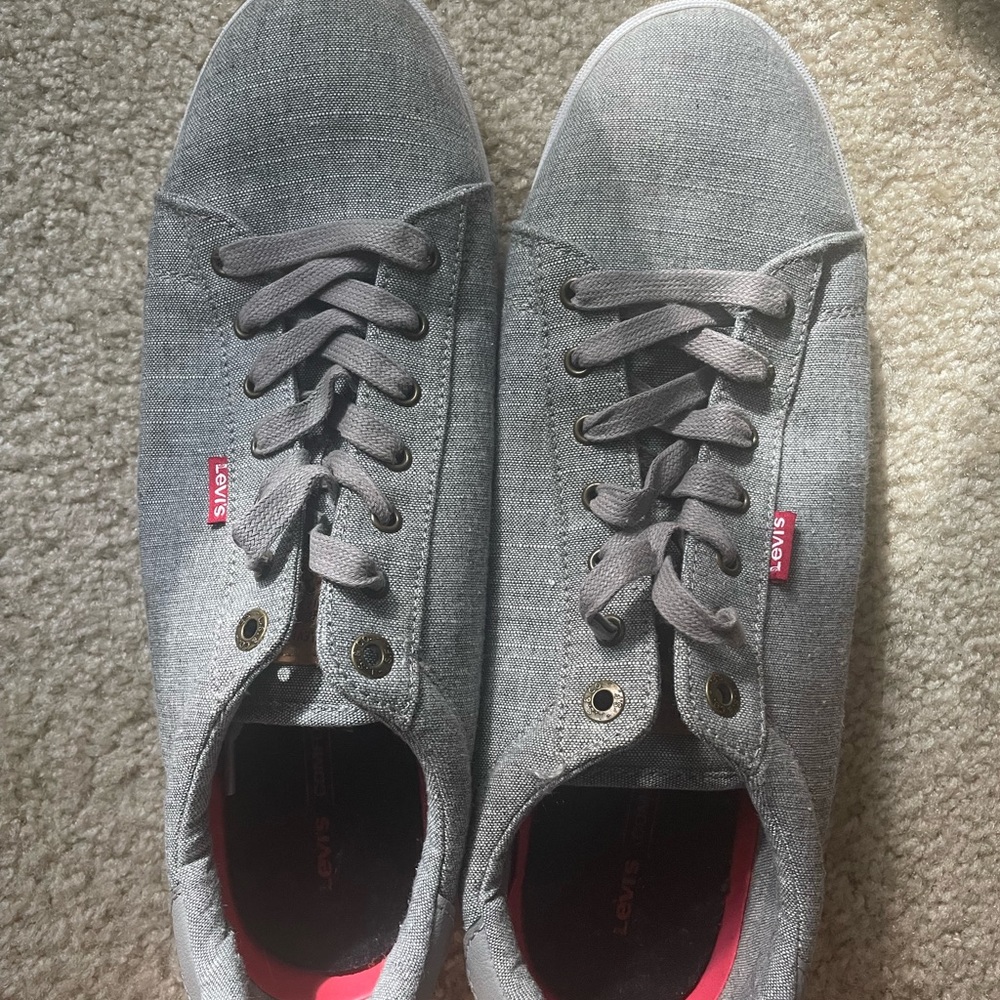 Levis gray dress sneaker